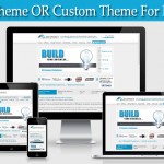 Readymade or custom theme for Magento store