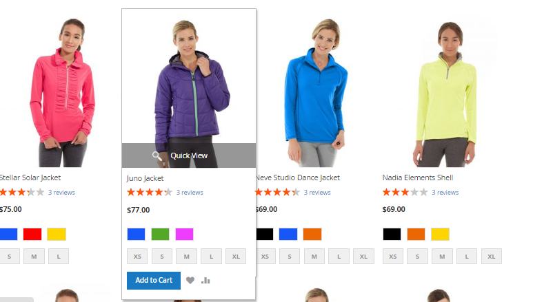 Magento 2 Product Quick View Examples