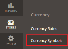 update Currency Symbols