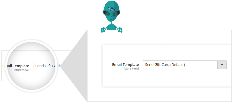 Show Gift Card Email Template 