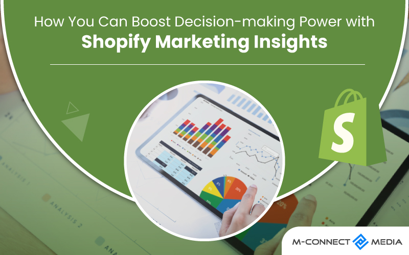 decision making power with shopify marketing insights
