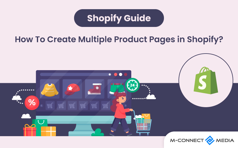 how to create multiple product pages in shopify