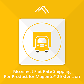 Flat Rate Shipping Per Product Extension for Magento 2